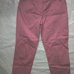Bright Pink Women's Cropped Pants
